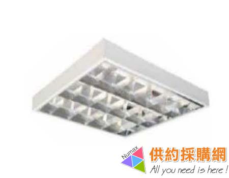 綠一2呎四支燈管LED節能輕鋼架吸頂燈具