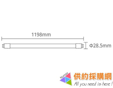 四尺微波感應燈管(全亮型)
