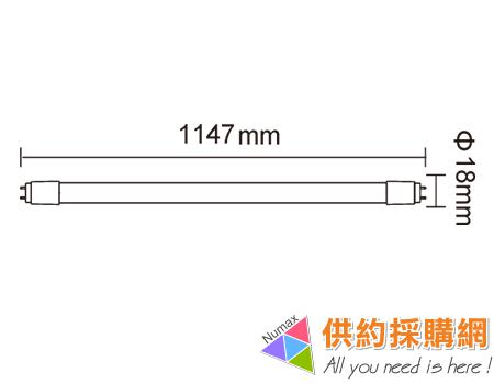 舞光LED T5四尺內藏驅動燈管