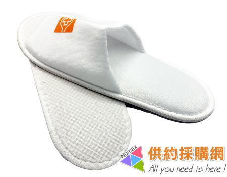 白色毛巾布拖鞋
