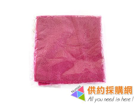 方格吸水抹布(桃紅色)